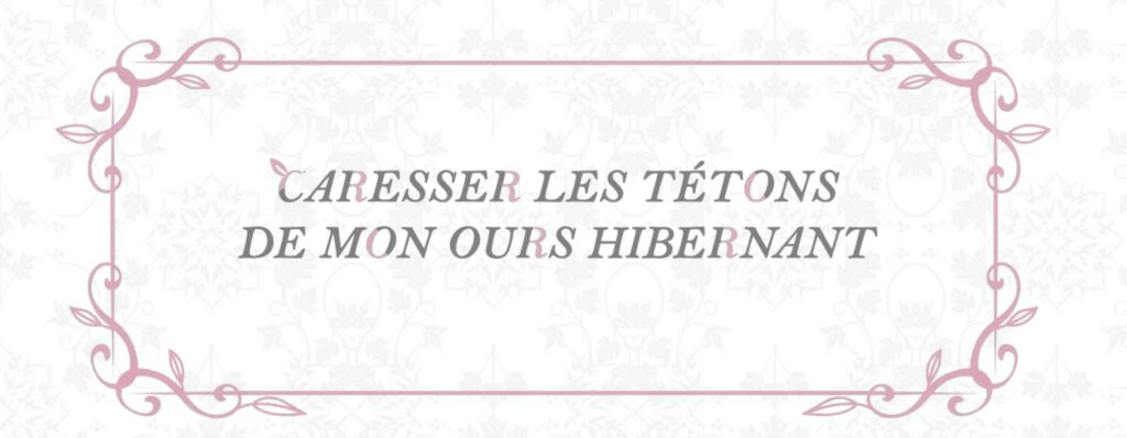 YAOI MANGA VF : Caresser les tétons de mon ours hibernant